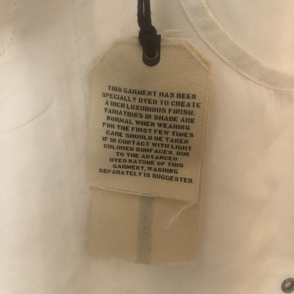 Raison D'etre Stretch-Knit Cargo Pants, White, 24 - Picture 6 of 7